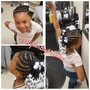 Kids Natural Braided Style (MEDIUM)(Ages 10-12)