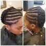 4 Feed-In Braids