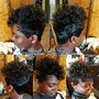 Women's Cut/big chop additional charge