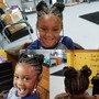 Kid's Braided Ponytail