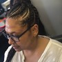 Twist outs/ Bantu Knots/ Braid out