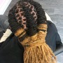 Shampoo & blow out for braids