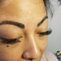 Eyebrow Tinting with brow Clean up