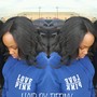 Closure sew in maintenance