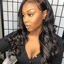 Half Up x Half Down Ponytail QUICKWEAVE