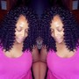 Rod set (natural hair)