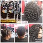 Crochets Human Hair/Synthetic Hair