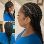 2 Feed-In Braids {Pocahontas braids}