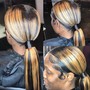 Two Illusion Ponytails