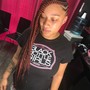 (Med) Traditional Box Braids.