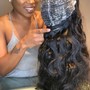 Shampoo and Style for Relaxed Hair