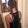 Large Goddess Braids (human hair)