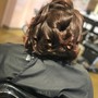 Double Frontal Ponytail/Updo