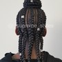 Male cornrows/braids