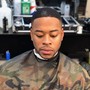 Mens Haircut w/ face