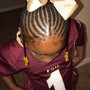 Kid's feed in Braids 6- under