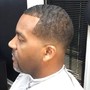 Men's Braids/Locs Taper and Shave(No Beard)