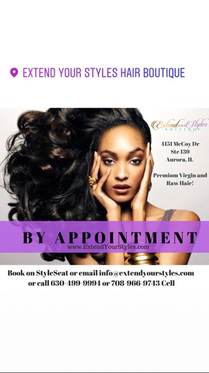 Extend Your Styles Boutique Stylist Book Online With Styleseat
