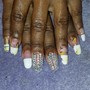 Acrylic Toe Full Set (10Toes)