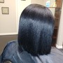 Wash &amp; Set with a Hot oil Treatment