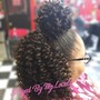 Add Curly Hair To Braids