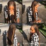 Large knotless Box Braids