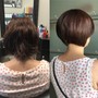 Women's haircut