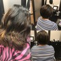 Root Touch Up and women's cut