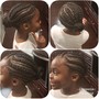 Kid Smedium Box Braids-Hair included