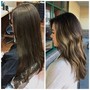 Babylights/face frame balayage