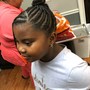 Kids box braids/box braids with natural hair