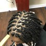 Twist  on natural hair