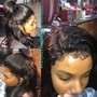 Sleek Ponytail for Relaxed Hair