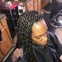 Shampoo/Condition Blow Dry Braid Down