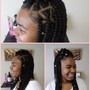 Box braid crotchets