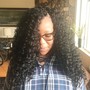 Curl defining “Wash and Go”