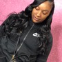 Sew In w/Hair Included 18” 20” 22” (CASH ONLY)