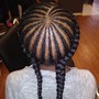 Cornrows &amp; Box braids