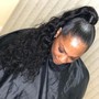 Sleek Ponytail w/ Extensions