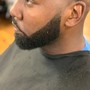 Basic haircut w/ razor shave