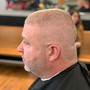 Basic haircut w/ razor shave