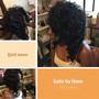 Natural Perm Rods/ shampoo/ steam treatment