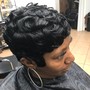 Relaxer on sides/ back