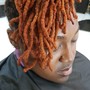 Short instant locs