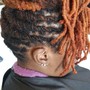 Short instant locs