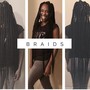 Feed in braids w/ Sew In