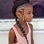 Fishbone Ponytail Braids