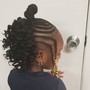 Kid's Braids-NO WEAVE  (ages 6-11)CASHONLY