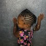 Kid's Braids-NO WEAVE  (ages 6-11)CASHONLY