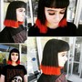 WOMAN'S HAIRCUT